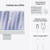 iMac Retina 4.5K 24" - 8Go/256Go SSD - Apple M3 (CPU 8 coeurs / GPU 8 coeurs) - Argent - AZERTY – Image 3
