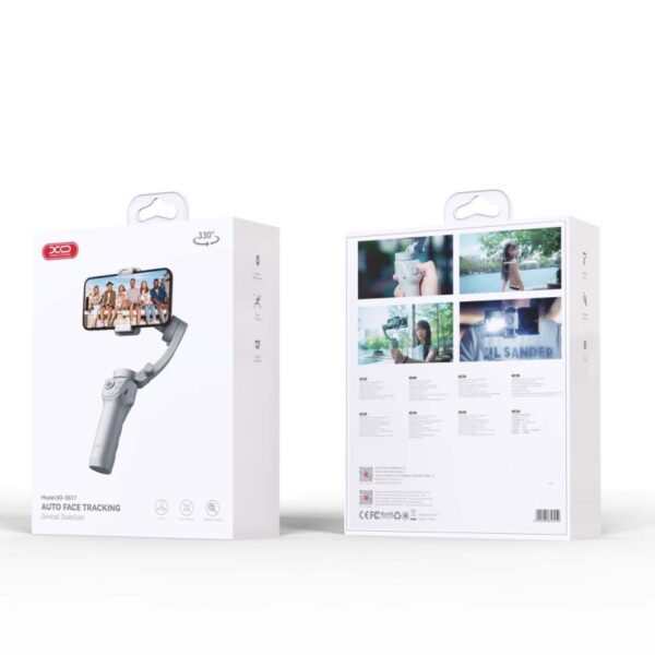 PERCHE TELESCOPIQUE AVEC STABILISATEUR ELECTRONIQUE - AVEC TREPIED ET TELECOMMANDE - BLUETOOTH 5.2 – Image 8