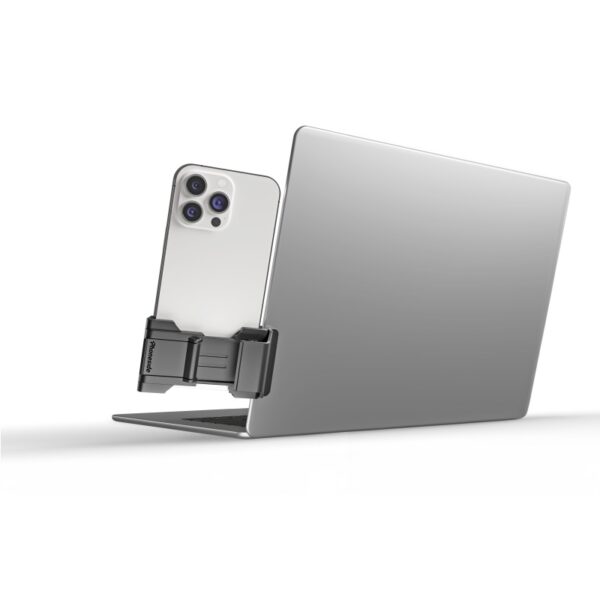 SUPPORT TELEPHONE UNIVERSEL POUR ECRAN PC/MAC - CLIP UNIVERSEL AVEC ANGLE REGLABLE 160° - PHONESIDE ONE – Image 9