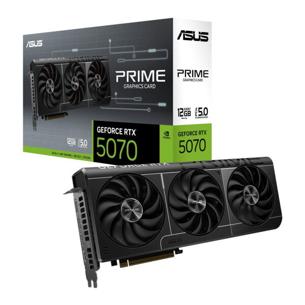 Carte Graphique ASUS PRIME GeForce RTX™ 5070 OC – 12Go GDDR7