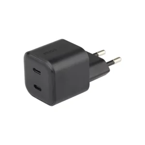 Chargeur secteur compact 35 W — deux ports USB-C, charge rapide